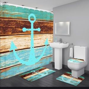 Boat Anchor Bathroom Set